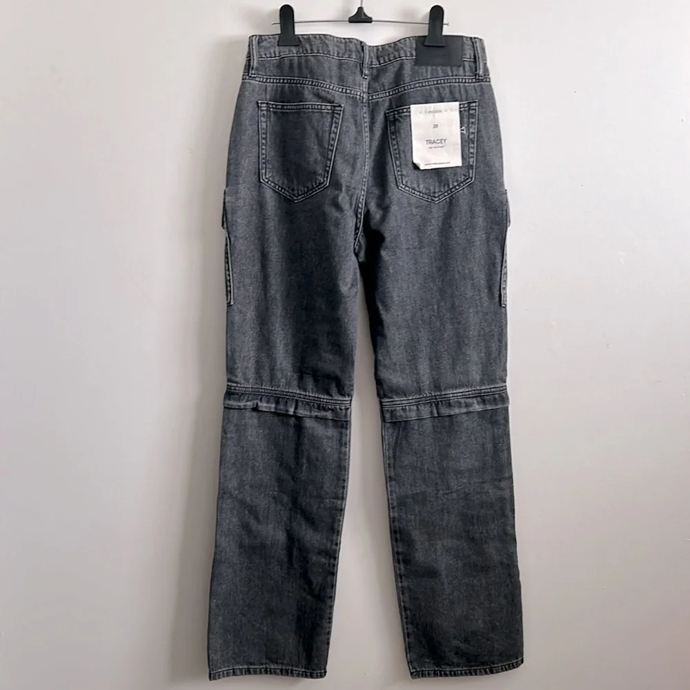 BNWT Hidden Tracey High Waist Straight Leg Cargo Jeans size  28 - Picture 5 of 6